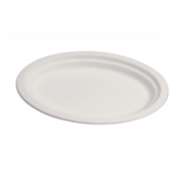 PIATTO POLPA CELLULOSA 26X20 CF.25PZ