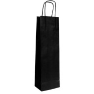 BUSTA PORTA BOTTIGLIA NERA