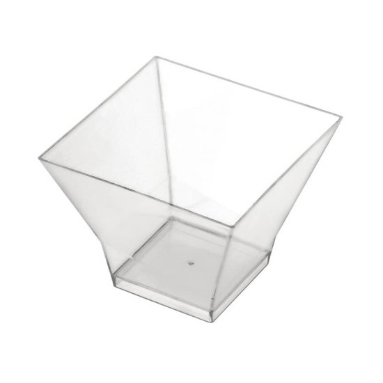 COPPETTA PAGODA 120 TRASPARENTE CF.25PZ