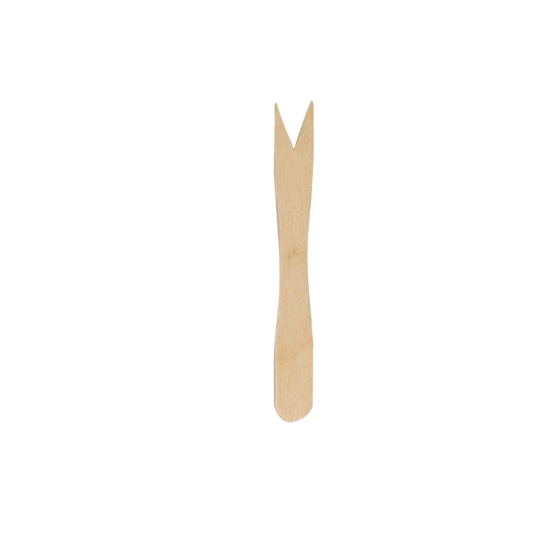 FORCHETTINA LEGNO A DUE PUNTE CF.100 PZ.