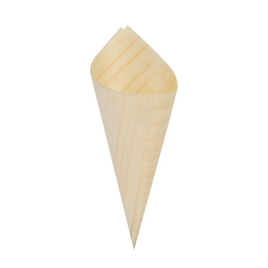 CONO LEGNO CM 14,5 X 5,5  CF 50PZ