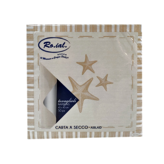 TOVAGLIOLO 40X40 BALI SABBIA CF.50PZ