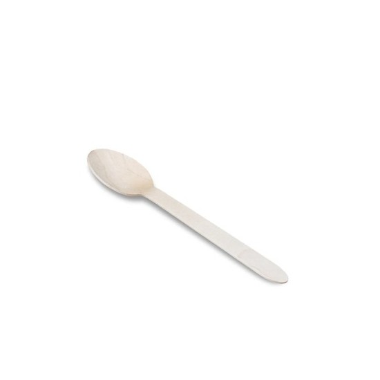 CUCCHIAIO LEGNO CM 15,5 CF.100 PZ.