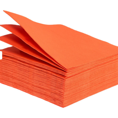 TOVAGLIOLO 38X38 TISSU' ARANCIO CF.40PZ