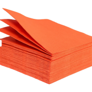 TOVAGLIOLO 38X38 TISSU' ARANCIO CF.40PZ