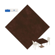 TOVAGLIA 100X100 AIRSPUN MARRONE CF25PZ