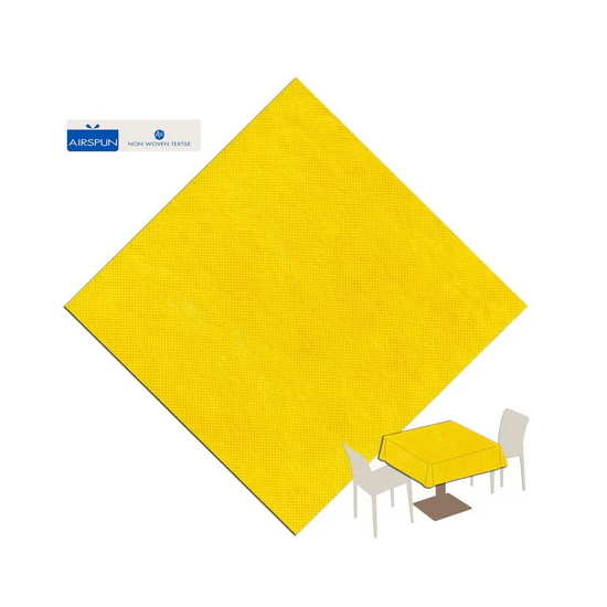 TOVAGLIA 100X100 AIRSPUN GIALLA CF25PZ
