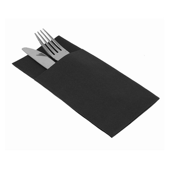 TOVAGLIOLO TASCA COLOR NERO CF.50PZ.