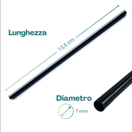 CANNUCCIA NERA 13 CM CF.1000 PZ