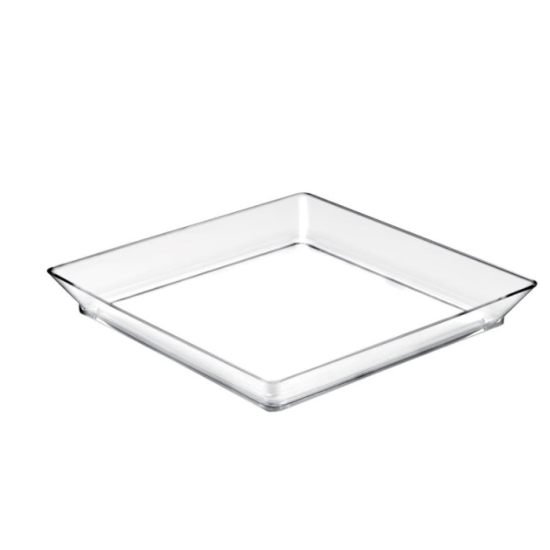 VASSOIO MEDIUM PLATE TRASPARENTE CF12PZ