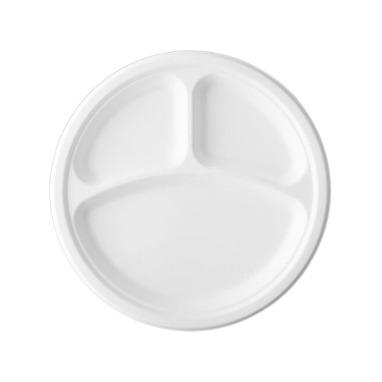 PIATTO TRISCOMPARTO DIA 26 CF.50 PZ.