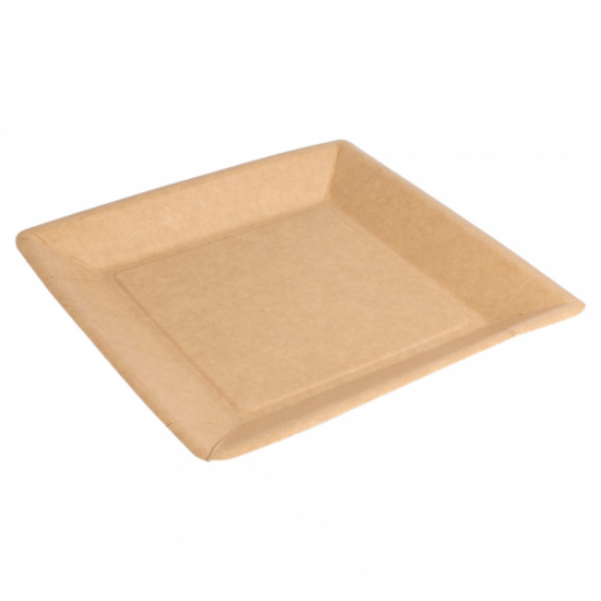PIATTO CARTONCINO 23X23 CF.50 PZ.