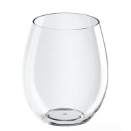BICCHIERE WATER PC 390CC TRASPAR CF.6 PZ