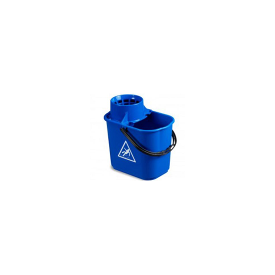 SECCHIO MONOVASCA RETTANGOLARE BLU