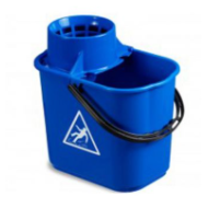 SECCHIO MONOVASCA RETTANGOLARE BLU