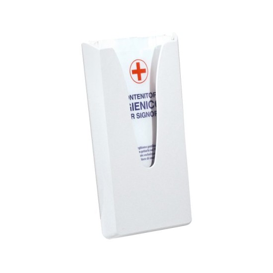 DISPENSER SACCHETTO IGIENICO BIANCO MINI