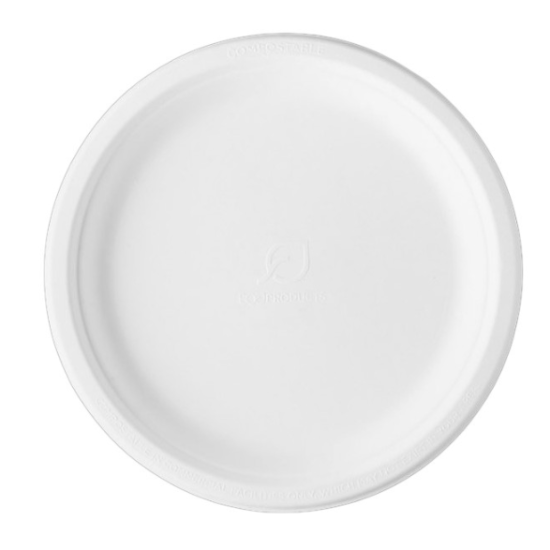 PIATTO POLPA DI CELLULOSA DIA 26 PZ 50