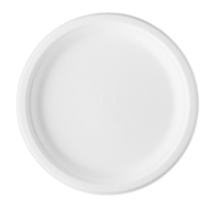 PIATTO POLPA DI CELLULOSA DIA 26 PZ 50