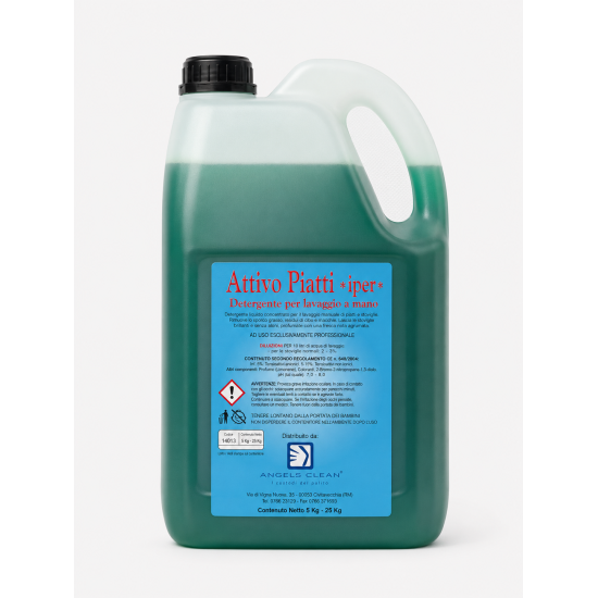 ATTIVO PIATTI DETERG PIATTI A MANO 5 KG.