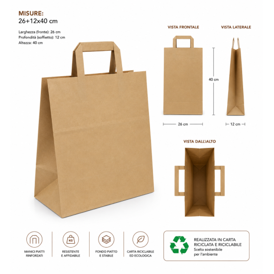 SHOPPERS PASTICCERIA AVANA 26+12X40