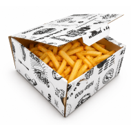 SCATOLA FRITTI 15X15X7 CF.100 PZ.