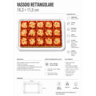 VASSOIO OY BIANCO ART.1 16,3x11,5