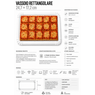 VASSOIO OY BIANCO ART.3 24,7x17,2
