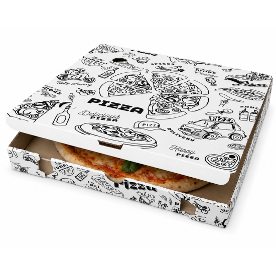 SCATOLA PIZZA 24X24 CF.100 PZ.