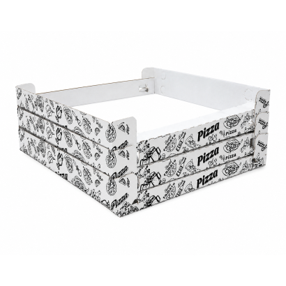 SCATOLA PIZZA CUBO 33X33...