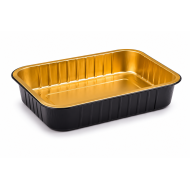 CONTENITORE ALLUMINIO ECLIPSE 4 PORZIONI 18,5X23,6 H 4,9