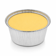 CONTENITORE ALLUMINIO PER BUDINO PICCOLO DIAM. 70 mm H 38 mm