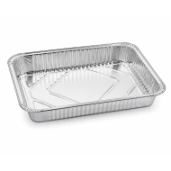 CONTENITORE ALLUMINIO 6 PORZIONI 21,1X31,2 H 4,3 CM