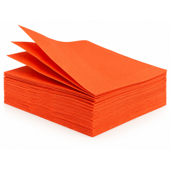 TOVAGLIOLO 38X38 TISSU' ARANCIO CF.40PZ