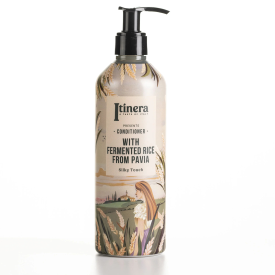 FLACONE BALSAMO ITINERA CON RISO FERMENTATO DI PAVIA In Flacone Non Ricaricabile (370 ml)