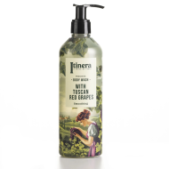 FLACONE GEL DOCCIA ITINERA CON UVE ROSSE TOSCANE In Flacone Non Ricaricabile (370 ml)