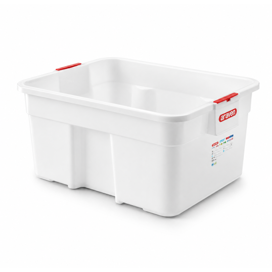 CONTENITORE ARAVEN 65X53X30 BIANCO