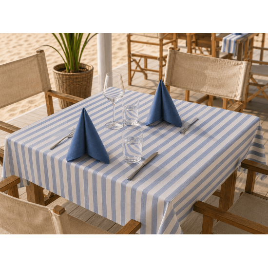 TOVAGLIA 100X100 CAPRI BLU CF. 30 PZ.