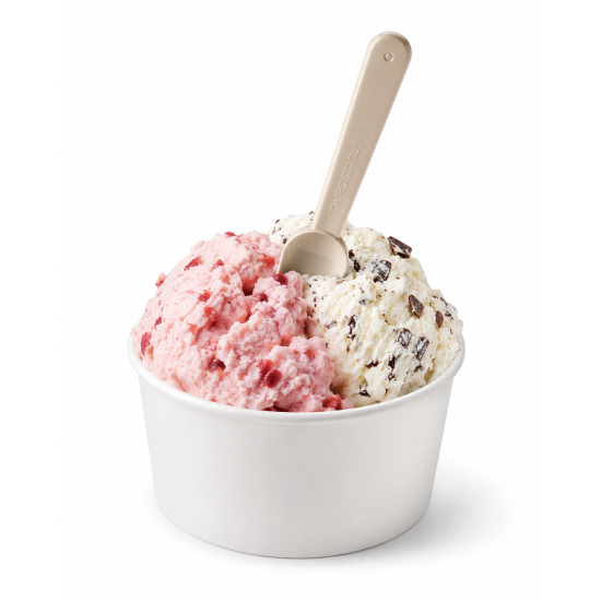 COPPETTA GELATO 160 CC CARTA BIANCA CF. 250 PZ