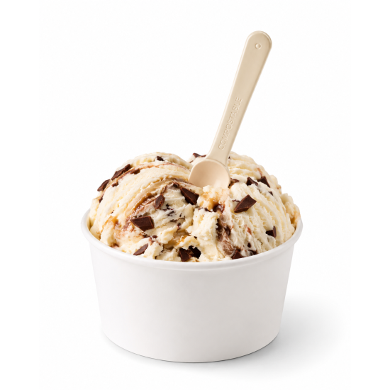COPPETTA GELATO 230 CC CARTA BIANCA CF. 250 PZ