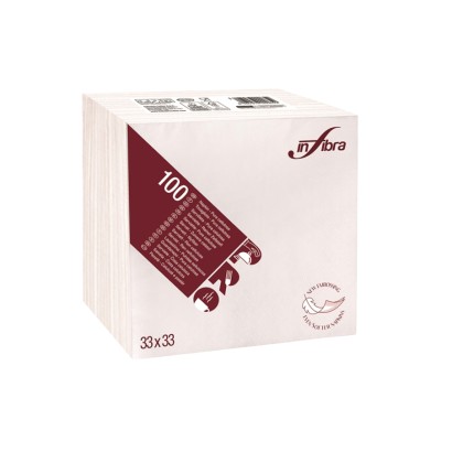 TOVAGLIOLO 2V 33X33 BIANCO CF.100PZ