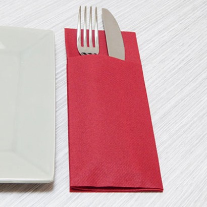 TOVAGLIOLI TASCA COLOR BORDEAUX CF.50PZ.
