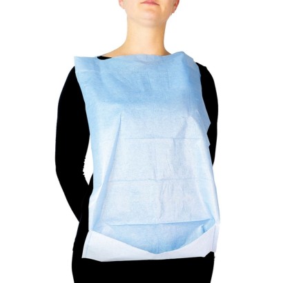 BAVAGLIO MEDICO CON TASCA CF. 50 PZ