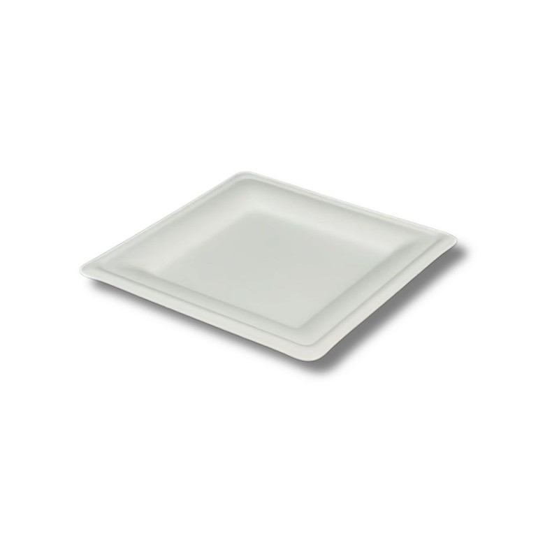 PIATTO POLPA QUADRATO 20X20 CF.50PZ