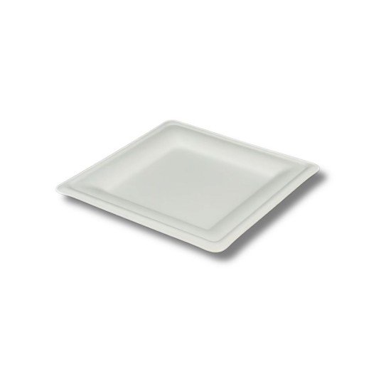 PIATTO POLPA QUADRATO 20X20 CF.50PZ